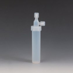 Micro gas wash bottle, PFA | Capacity ml : 50